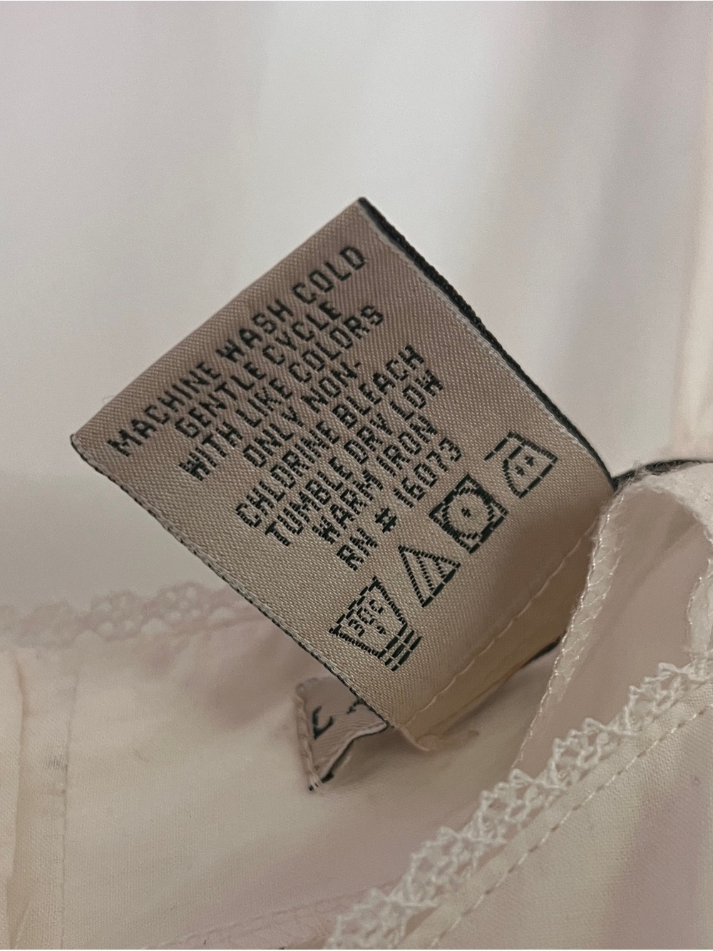 Laura Ashley Vintage White Cotton Ruffle Hem Midi Slip Dress - Picture 9 of 9